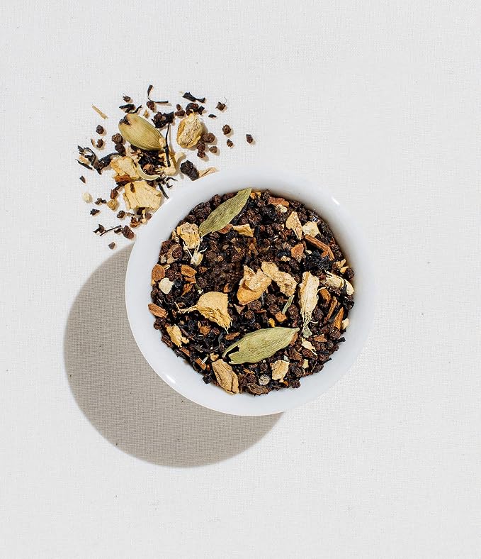Art of Tea Talis Masala Chai Tea Bags 12 Count, Premium Spiced Black Tea with Cinnamon, Cardamom & Ginger, Authentic Masala Chai Tea, Gourmet Sachets for Hot or Iced Chai