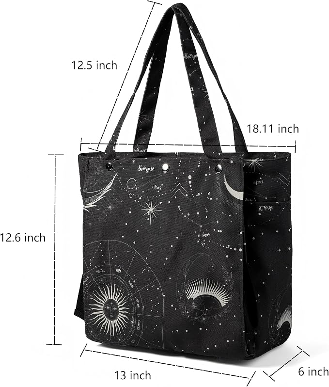 Floral Paisley Pattern Yoga Bag, Canvas Tote with Blue and Pink Design, Spacious Carrier for Yoga Mat and Accessories
