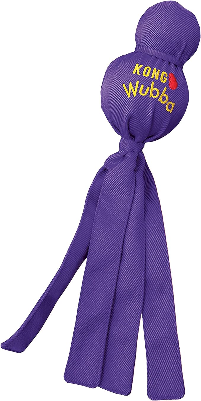 KONG Wubba - Dog Toy for Tug of War & Fetch - Dog Supplies for Puppy & Dog Playtime - Outdoor & Indoor Dog Toy - for Large Dogs