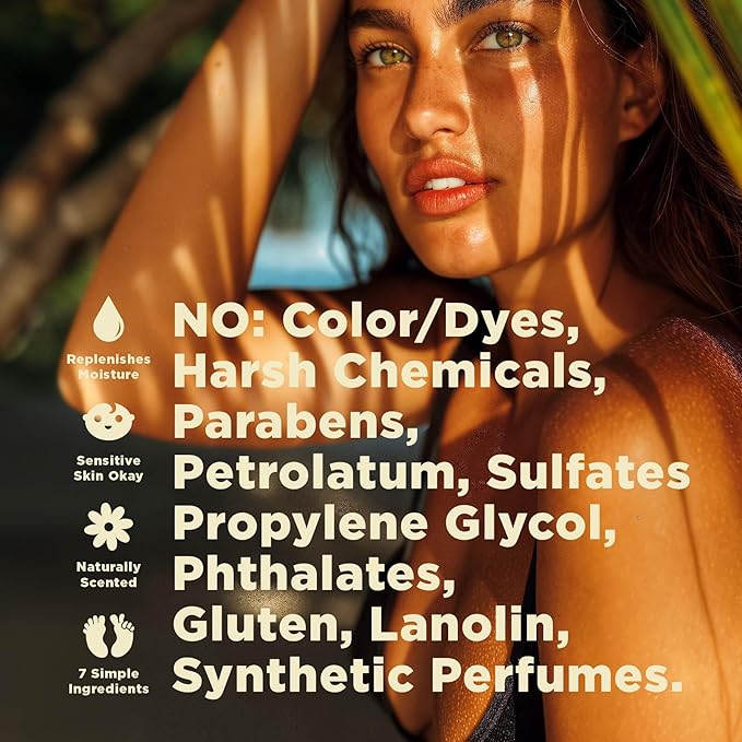 Sun & Done Whipped Beef Tallow for Skin - After Sun Care with 7 Simple Ingredients Including Shea Butter & Coconut | Sun Burn Healing Cream, After Tanning Lotion, After Sun Lotion, Gel, Moisturizer