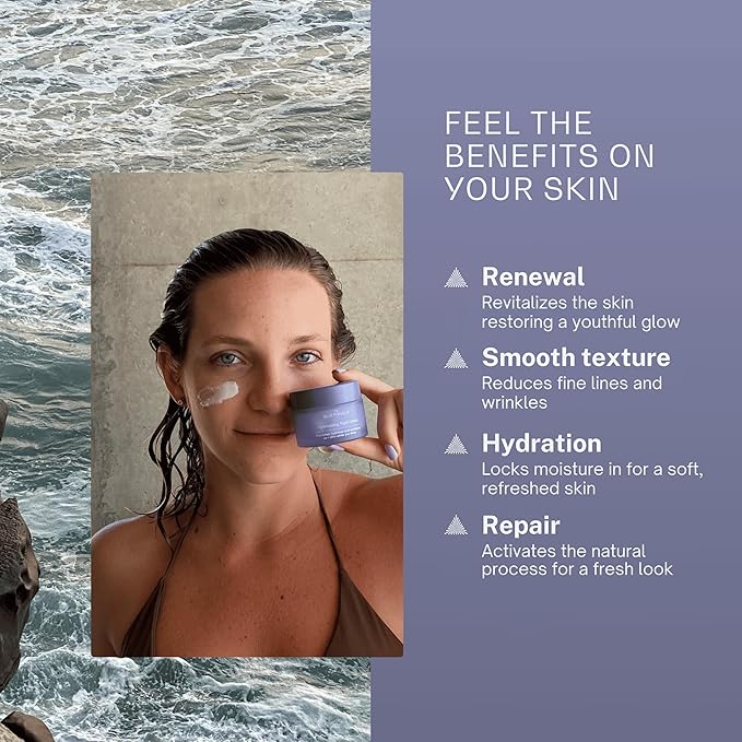 Retinol Youth Renewal Face Moisturizer, Anti-Aging Night Cream for Women Anti-Wrinkle and Fine Lines | Hydrating, Firming, and Smoothing Hydrating Skin Care Treatment | Hydrolyzed Collagen 1.7 Fl Oz