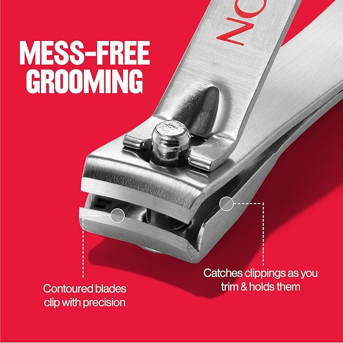 Revlon Catch-All Nail Clipper, 1 Count (Pack of 2)