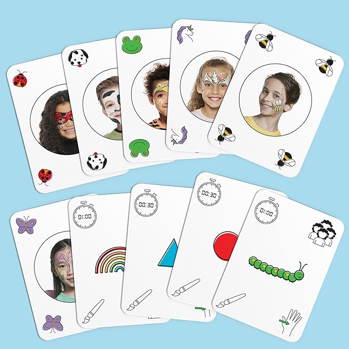 Snazaroo Family Face Paint Card Game