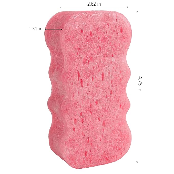Spongeables Body Wash in a 20+ Wash Sponge, Sweet Grapefruit, 3 Count
