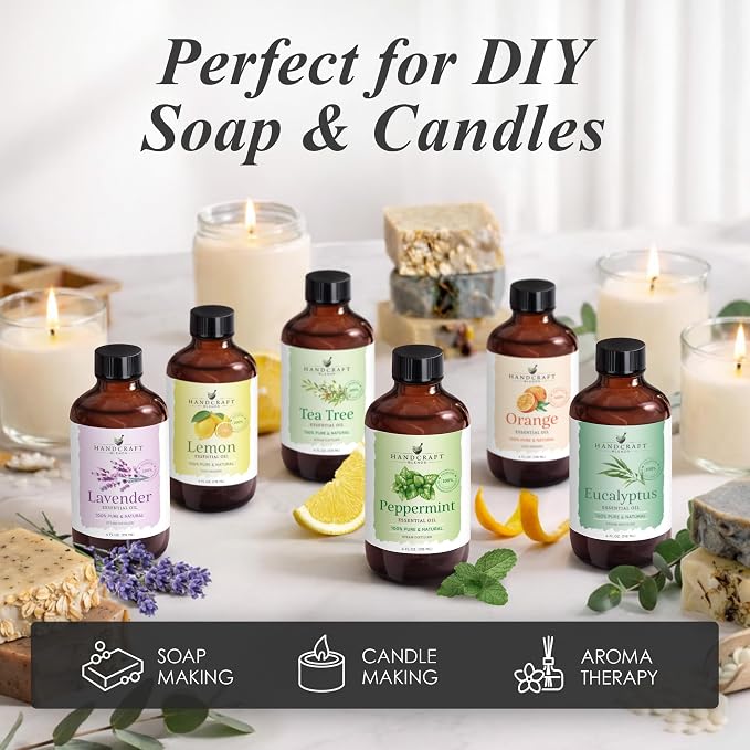 Handcraft Blends Cassia Essential Oil – Huge 4 Fl Oz – 100% Pure and Natural – Premium Grade Essential Oil for Diffuser and Aromatherapy, Skin, Massage, Candle and Soap Making Fragrance