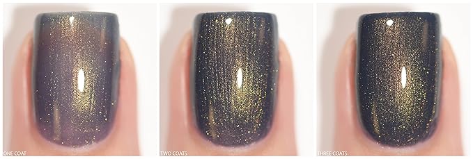 ILNP The Boulevard - Slate Grey Shimmer Nail Polish