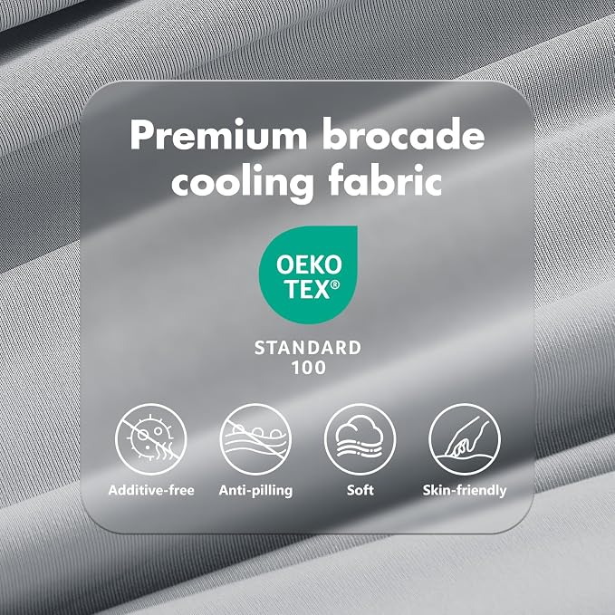 Cooling Blanket Throw - Arc-Chill Q-Max >0.5 Cool Summer Blanket for Hot Sleepers - Double Design Lightweight Blanket Absorbs Heat to Keep Cool on Warm Nights(50"x70") Dark Grey
