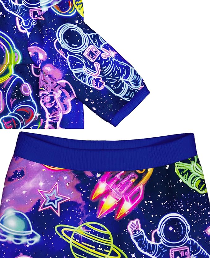 Dog T Shirts with Astronaut Pattern Printed Pet Shirt Softable Pajamas for Large Dogs,Astronaut L