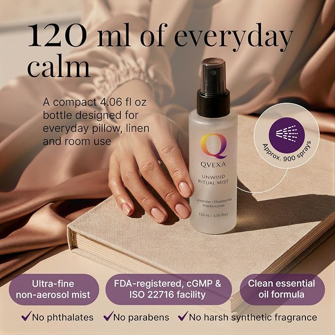 Sleep Spray & Lavender Pillow Spray for Deep Sleep, Bed & Linens Mist | Lavender sleep spray & pillow mist, essential oils aromatherapy bedding & linen spray, stress relief deep sleep reset ritual.