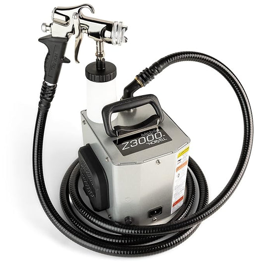 Norvell Mobile Z3000 Professional HVLP Spray Tan Machine with 10-Foot Hose & Z-Gun – Powerful and Built To Last, Premium Lightweight Self Tan Applicator for Flawless, Even, Natural Looking Results