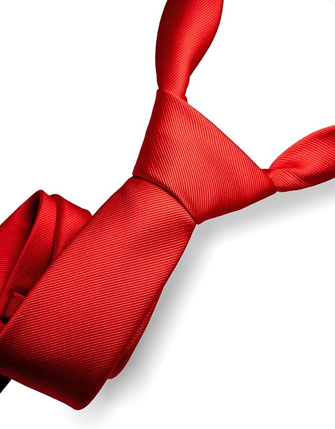 RBOCOTT Solid Color Tie Formal Necktie for Men
