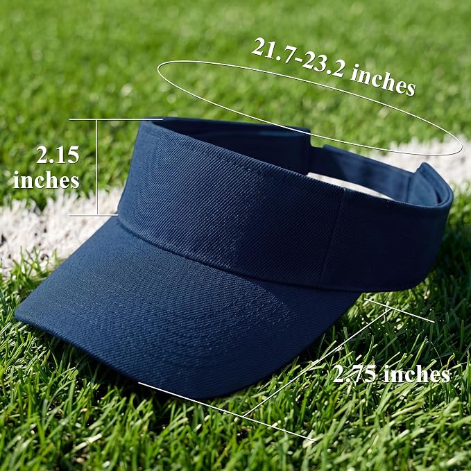 Sports Sun Visor Hats Adjustable Sun Visor Caps for Women and Men