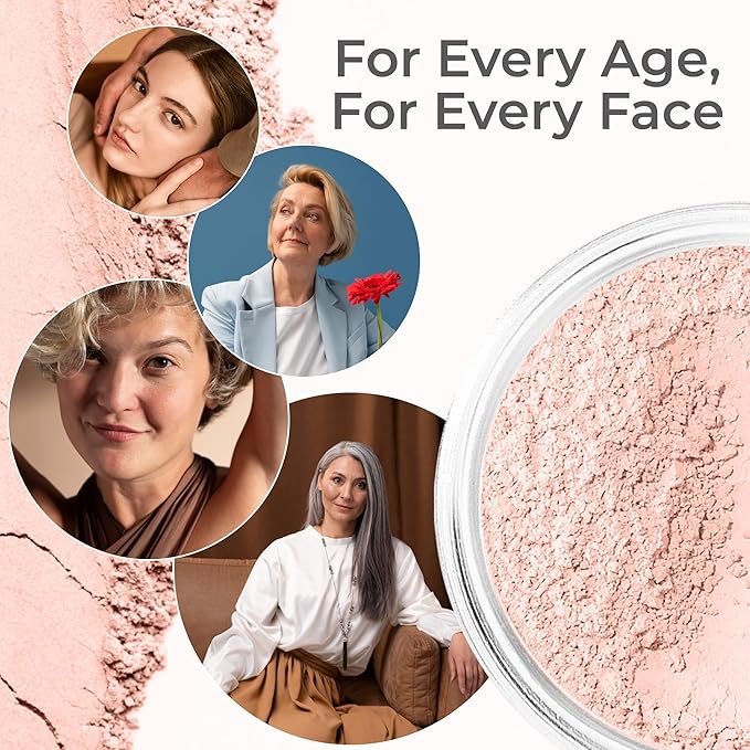 ULTIMATE KIT (DEEP TAN) Full Size Mineral Makeup Set Matte Foundation Kit Bare Face Sheer Powder Cover