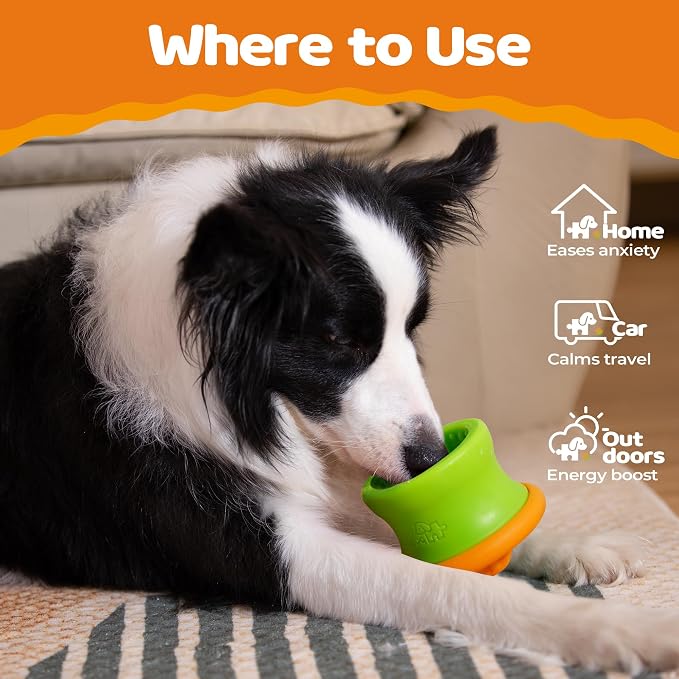 Puzzle Feeder Dog Puzzle Toys, Interactive Dog Toys to Keep Them Busy,Detachable Dog Enrichment Toys Easy to Clean, Dog Toys for Medium Dogs, Green