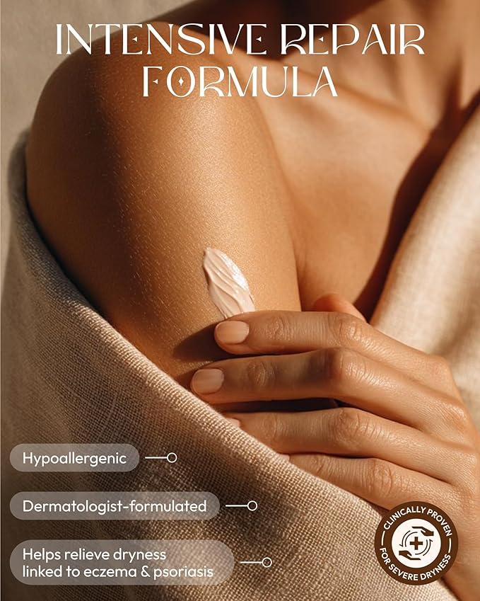 Karité Crème Corps Shea Butter Body Cream | Hydrating Moisturizer for Dry & Sensitive Skin | Dermatologist-Formulated and Approved | Cruelty-free & Hypoallergenic for all Skin Types- 129.85floz