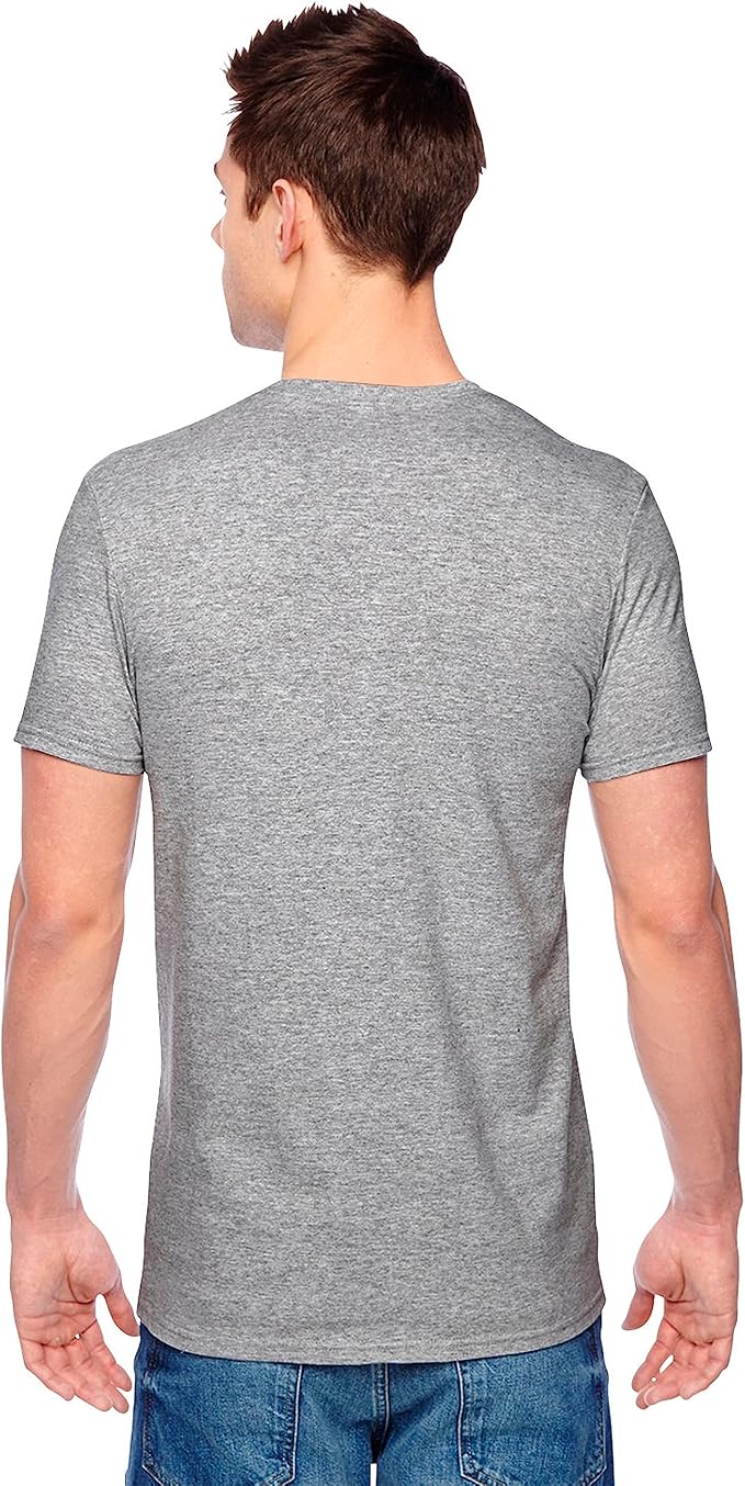 Fruit of the Loom Men's Eversoft Cotton Odor Control & Breathable Moisture Wicking T-Shirts