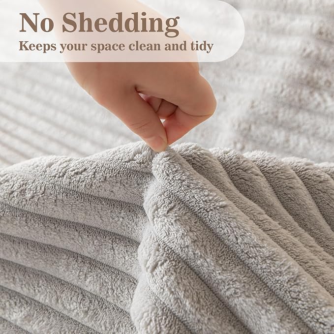 MYSKY HOME 100% Waterproof Couch Cover, Couch Covers for Dogs Washable, Non Slip Couch Covers for 3 Cushion Sofa Pet Friendly, Sofa Covers Furniture Protector, Dog Bed Cover, Light Grey, 35"x70.9"