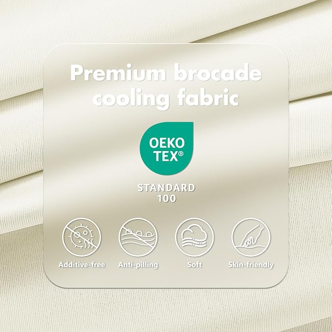 Cooling Blanket Throw - Arc-Chill Q-Max >0.5 Cool Summer Blanket for Hot Sleepers - Double Design Lightweight Blanket Absorbs Heat to Keep Cool on Warm Nights(50"x70") White
