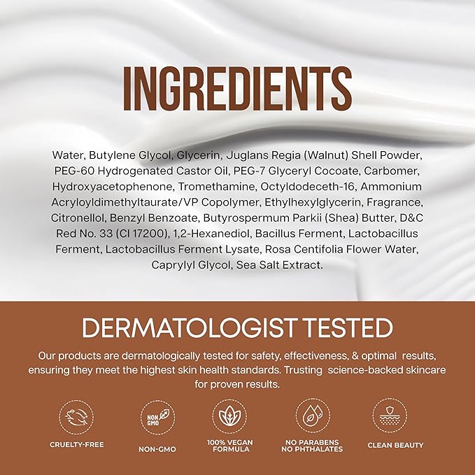 Niacinamide Body Butter With Vanilla - Dermatologist Tested, Anti Aging, Korean Skin Care - Replenish Moisture, Calm Comfort & Restore Barrier - Vegan, Clean Beauty, Cruelty Free - 7.05 oz