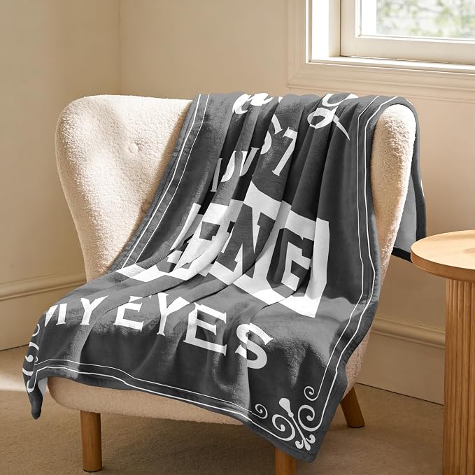 kituzol Birthday Gifts for Men, Father's Day Dad Gifts, Funny Gift for Men, Retirement Present for Grandpa, Dad Husband Blanket, I'm Not Sleeping, I'm Just Resting My Eyes, Nap Blanket (60" x 80")