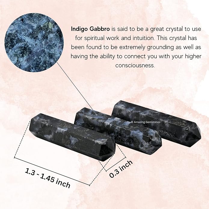 Amazing Gemstone Crystal Points Bulk Healing Crystals & Stones - Premium Single Terminated Healing Wand Point Bulk Crystals for Crafts, Crystal Grid, DIY Work