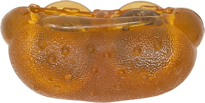 Starmark Treat Ring Hot Dog Chew Toy for Small Dogs Under 15 pounds
