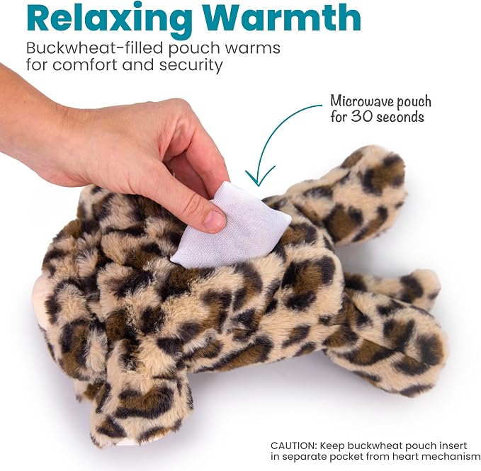 Catstages Calming Kitty Pal Interactive Companion Plush Cat Toy, 11"