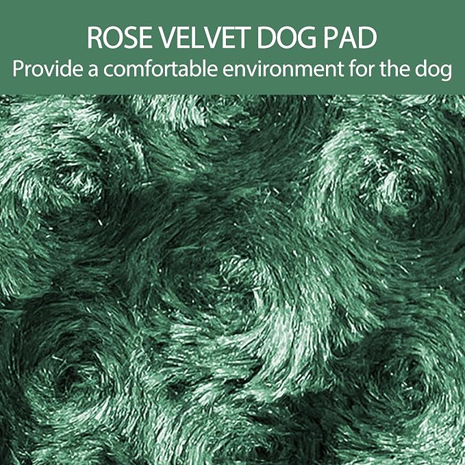 Dog Bed Mat for Small/Medium/Large Dogs Sleeping, Soft, Durable, Washable & Anti-Slip Crate Pads, Reversible Dog Mat Bed Kennel Mat Cat Bed M(30"*20"*1.5")