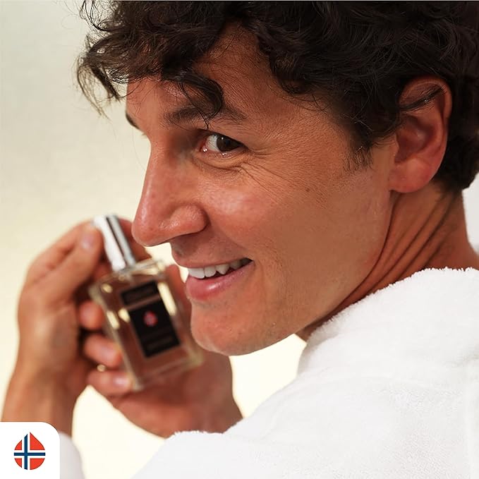 Geir Ness Eau de Parfum Spray For Men - Long Lasting Fresh, Cool Scent - Mix of Refreshing Norwegian Mountain Fragrance