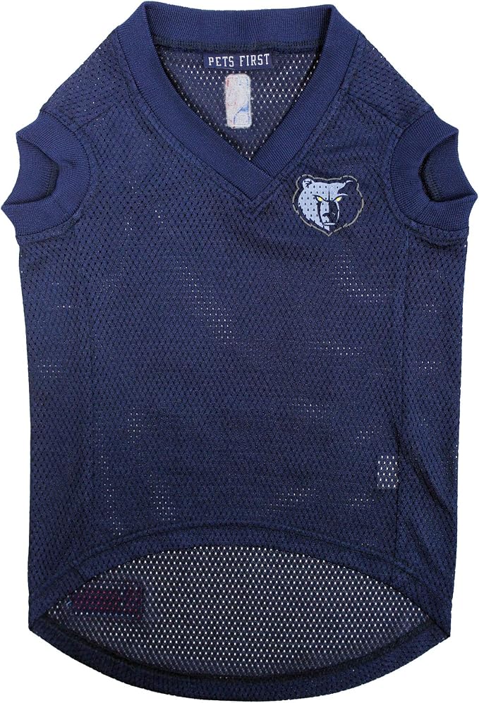Pets First NBA MEMPHIS GRIZZLIES DOG Jersey, X-Large - Tank Top Basketball Pet Jersey