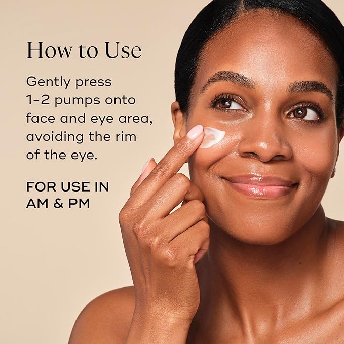 EVER Youthful Quattro Peptide Face & Eye Serum with LSR10 — 1 FL OZ — Firming, Smoothing Treatment For Lines Around Eyes, Mouth and Face