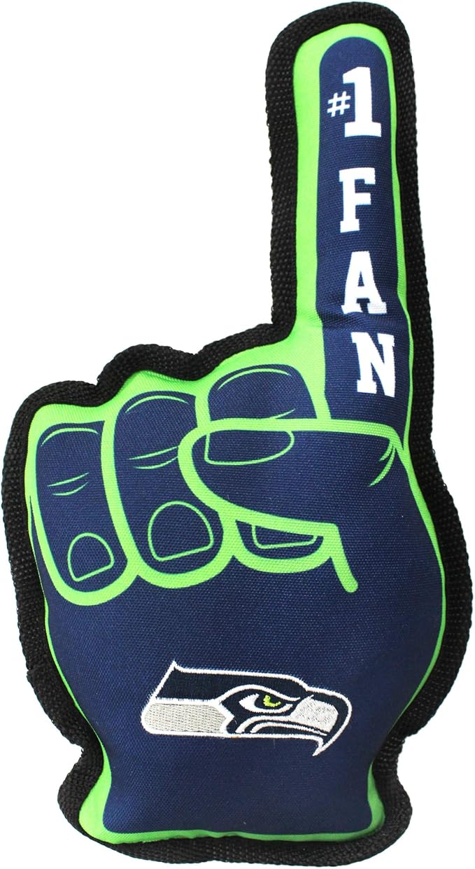 Pets First NFL Unisex NFL #1 Fan Dog Toy
