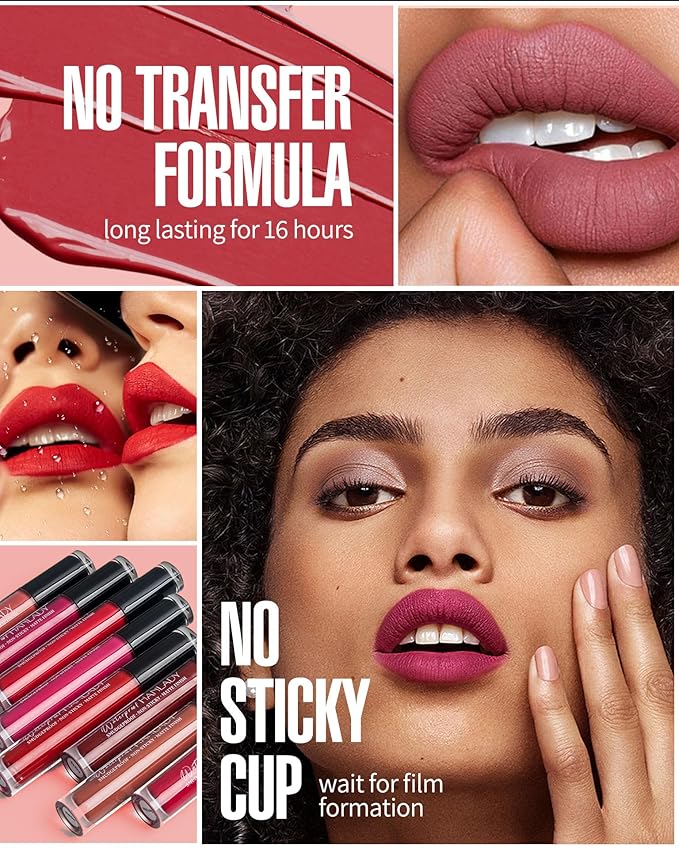Hot Pink Lipstick Long Lasting Lipsticks for Women Smudgeproof Transferproof Cruelty Free Lip Makeup, 908 Heart On