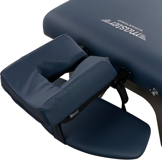 Master Massage 31" Montclair Pro Portable Massage Table Package, Memory Foam Cushioning, Reiki Panels, Shiatsu Cable Release- Tattoo Table, Spa Bed, Facial Bed