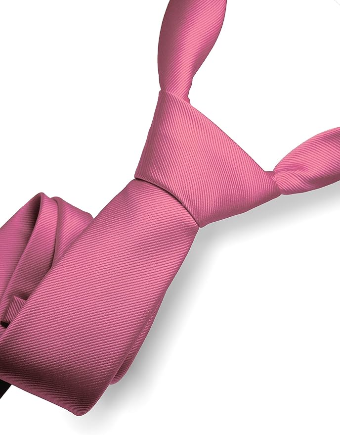 RBOCOTT Solid Color Tie Formal Necktie for Men