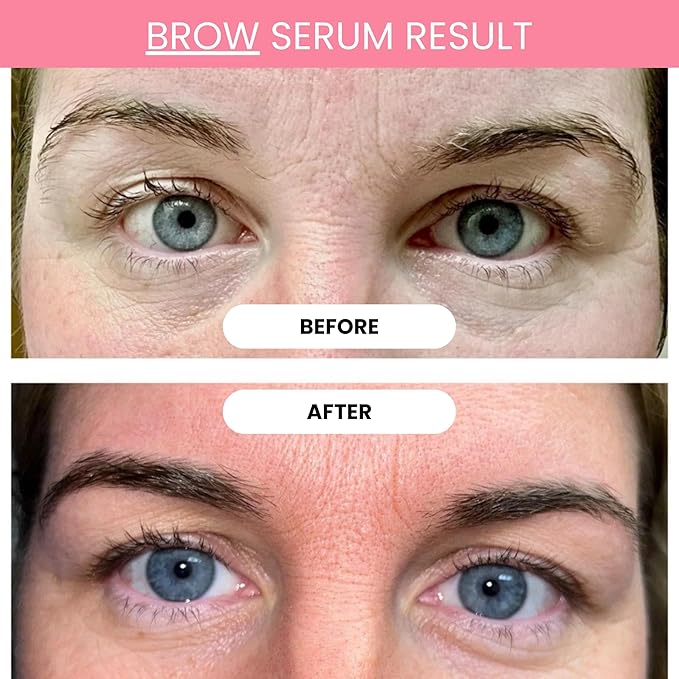 nuorganic Cosmic Lash & Brow Serums for Growth | Thicker, Longer, More Defined Lashes & Brows | 4-Month Supply XL Size | Made in USA, Cruelty-Free, cGMP Certified, 8ml Each