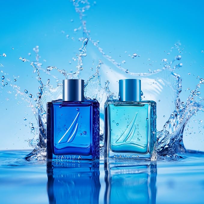 Nautica Oceans Eau de Toilette 1.6 fl oz (Pack of 1), Notes of Apple, Cyclamen, and Amberwood, Men's Fragrance, Long Lasting, Everyday Fragrance, Travel Size