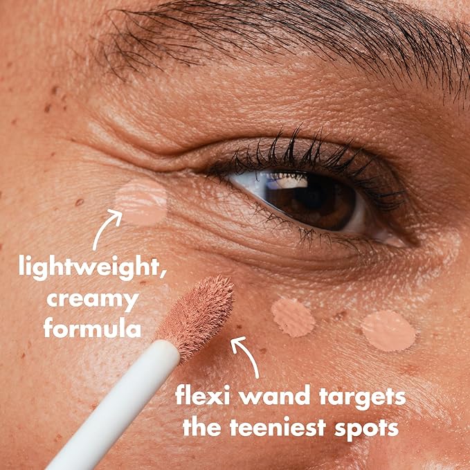 e.l.f. Soft Glam Brightening Corrector, Helps Minimize Dark Circles & Discoloration, Hydrating With A Natural Finish, Vegan & Cruelty-Free, White