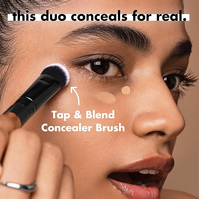 e.l.f. Soft Glam Satin Concealer, Medium Coverage For Blemishes & Under-Eye, Crease-Resistant, Long Lasting, Vegan & Cruelty-Free, 40 Tan Warm
