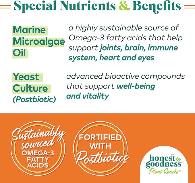 Honest to Goodness Plant Snacks Pumpkin & Cinnamon Dog Treats, 8 oz | Crunchy, Plant-Based, Mellow Belly Digestion Support, Enriched with Omega 3 Fatty Acids, Fortified with Postbiotics, USA Made