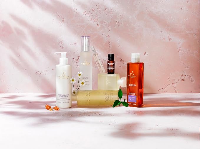 Aromatherapy Associates De-Stress Mind Mood Mist, 100ml, Calming Aromatherapy Spray, Body, Room & Pillow Spray with Camomile, Frankincense & Ashwagandha, Alcohol-Free Essential Oil Mist for Relaxation