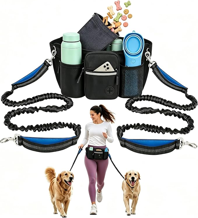 Dog Treat Pouch for Training, Black