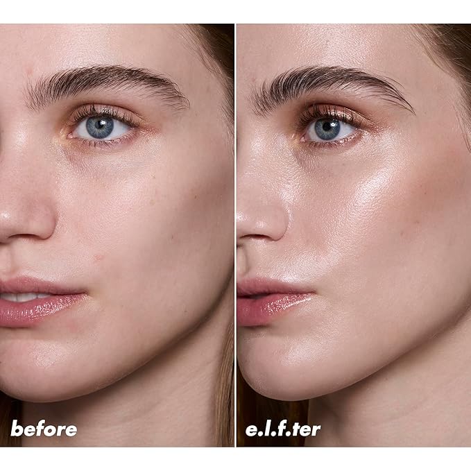 e.l.f. Halo Glow Liquid Filter, Complexion Booster For A Glowing, Soft-Focus Look, Infused With Hyaluronic Acid, Vegan & Cruelty-Free, 00 Fair