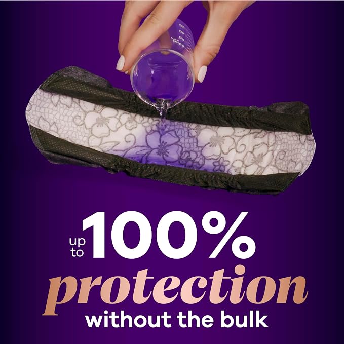 Always Discreet Boutique Adult Incontinence Bladder Leak Panty Liners for Women, Very Light Absorbency, Long Length, Up to 100% Bladder Leak Protection, 32 Count