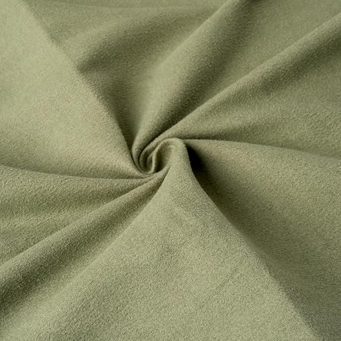 Eunzel Hot Yoga Towel, Reversible Two-Tone Non-Slip Yoga Mat Towel, Sweat Absorbent for Hot Yoga, Pilates and Workout, 72" x 26.5", Army Green& Pink