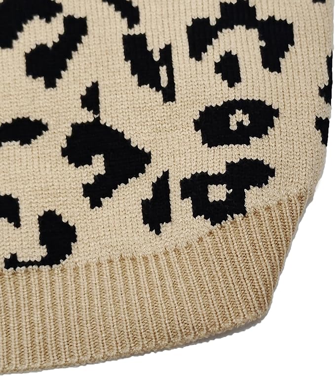 Everything Chic Luxury Dog Sweater – Soft Knit Designer Pet Outfit for Small Dogs & Puppies, XS–L, Stylish Warm Clothing for Yorkies, Chihuahuas, Dachshunds, Maltese, French Bulldog