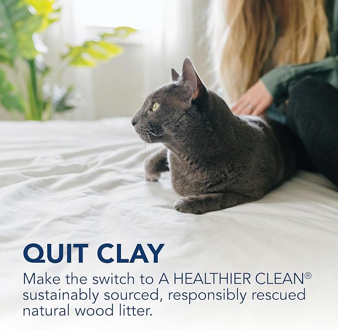ökocat Multi-Cat Natural Wood Clumping Cat Litter, Odor Control, 18.8 Lbs