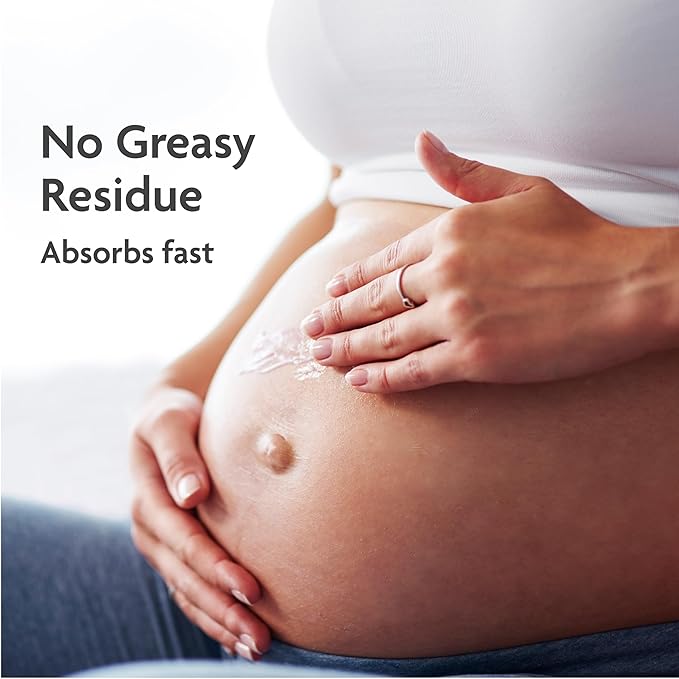 TriLASTIN Stretch Mark Cream for Pregnancy - 4 fl oz, Citrus Scent - Pregnancy Stretch Mark Prevention & Pregnant Belly Cream & Belly Oil for Pregnant Women - Paraben Free