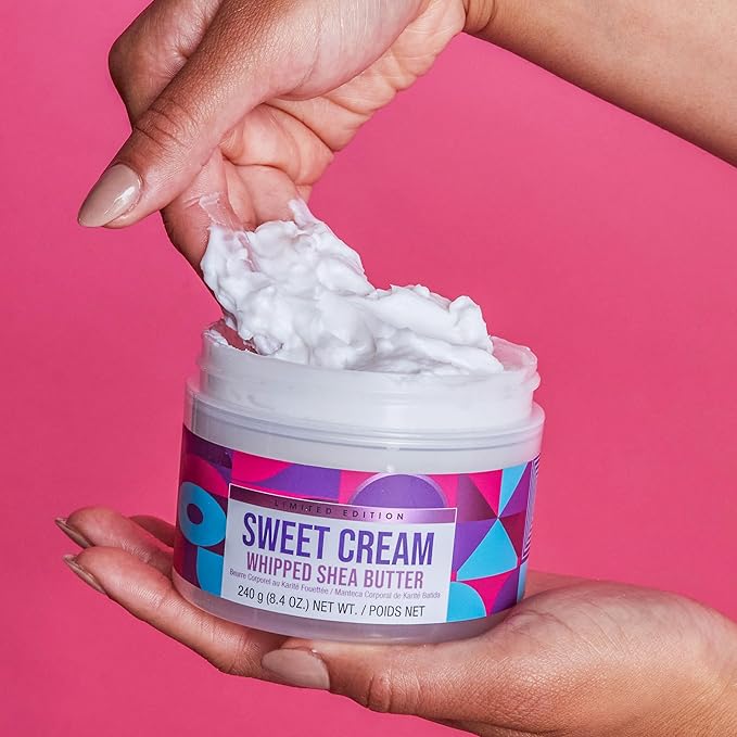 Tree Hut Sweet Cream Whipped Shea Body Butter | Long-lasting Hydration Leaves Skin Feeling Soft & Moisturized | Limited Edition Fall | Nourishing Essential Body Care | 8.4 fl oz. (Pack of 2)