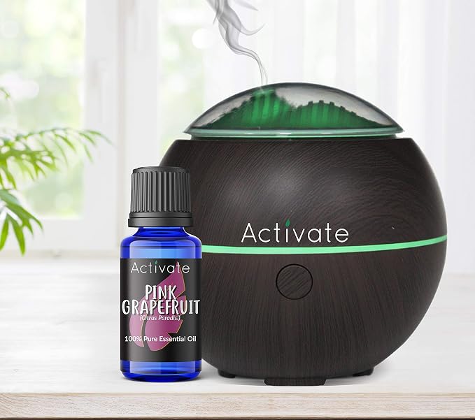 Activate Pink Grapefruit Essential Oil 100% Pure, Premium Grade, Undiluted, Natural, Aromatherapy & Diffuser Use 10ml